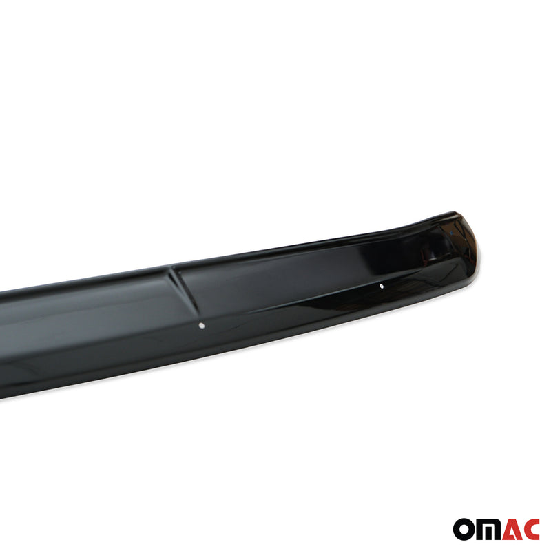 Motorhaube Deflektor Insekten für Dacia Duster mk3 2024-2025 ABS Schwarz