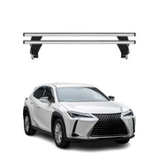 Menabo Dachträger Grundtäger für Lexus UX 2019-2026 50kg Aluminium Silber 2 tlg