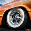 4x white wall rings white wall tires 15 inch white real rubber car tuning