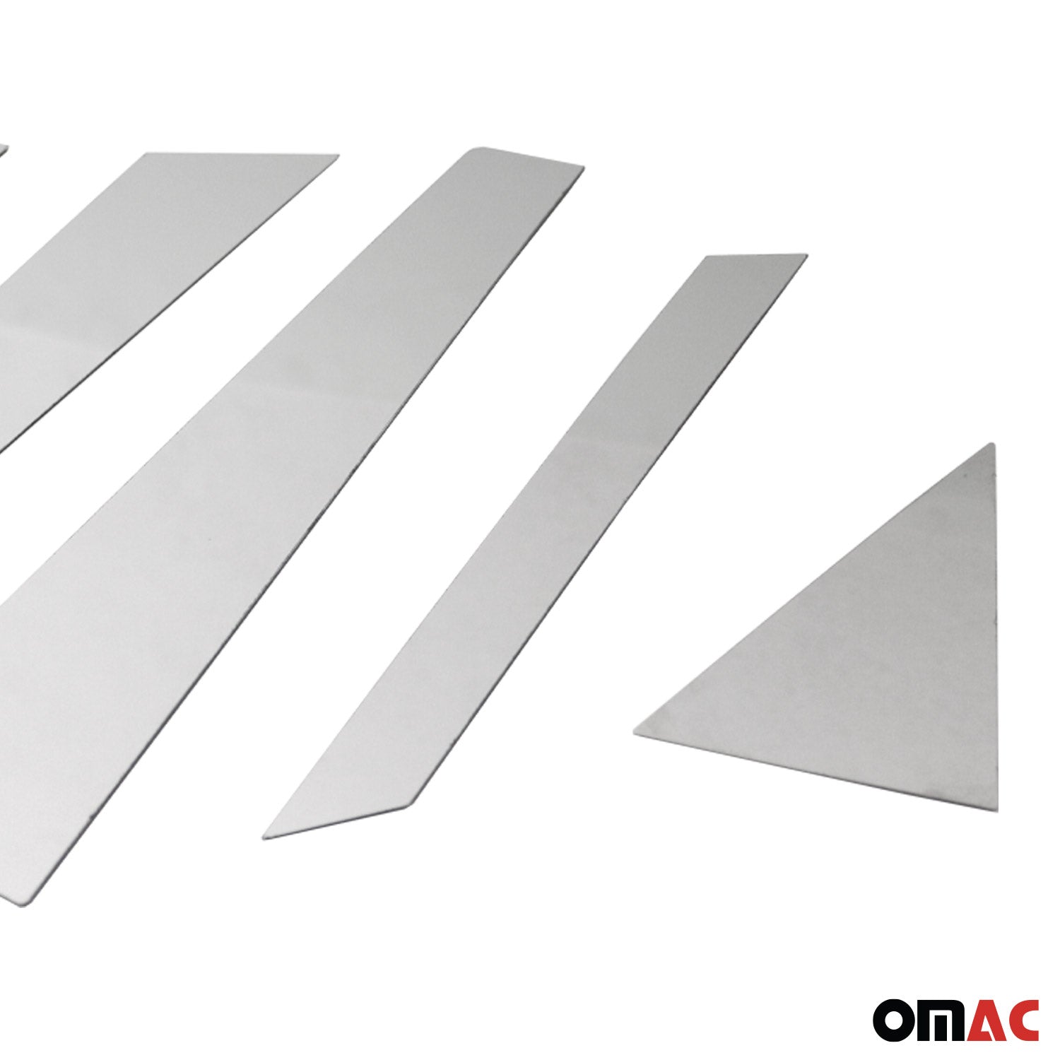 B-Säule Türsäulen Verkleidung für Hyundai Kona 2017-2020 Edelstahl Chrom 8tlg