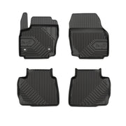 Fußmatten Gummimatten No.77 für Ford Mondeo IV 2007-2014 TPE Schwarz 4 tlg