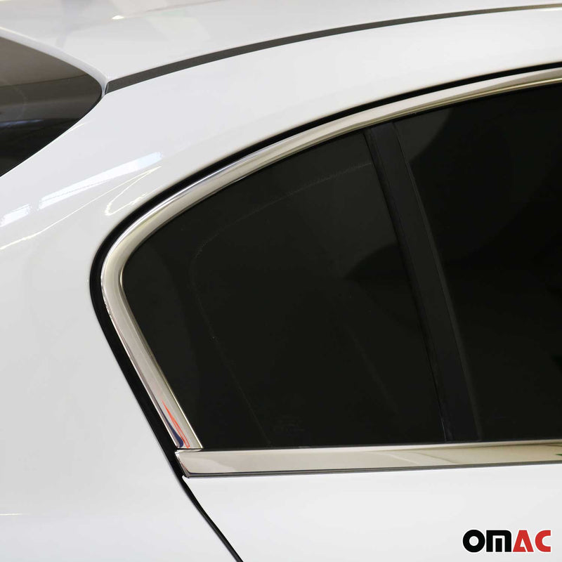 Fensterleisten Zierleisten für Fiat Tipo 2016-2025 Edelstahl Chrom 8tlg