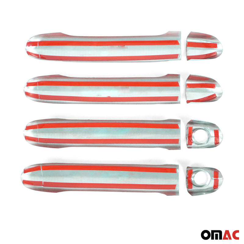 Türgriff Blende Türgriffkappen für VW Crafter 2017-2025 4-Tür Edelstahl 8x