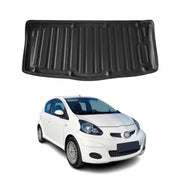 Kofferraumwanne Laderaumwanne für Toyota Aygo 2005-2014 Schrägheck Gummi TPE