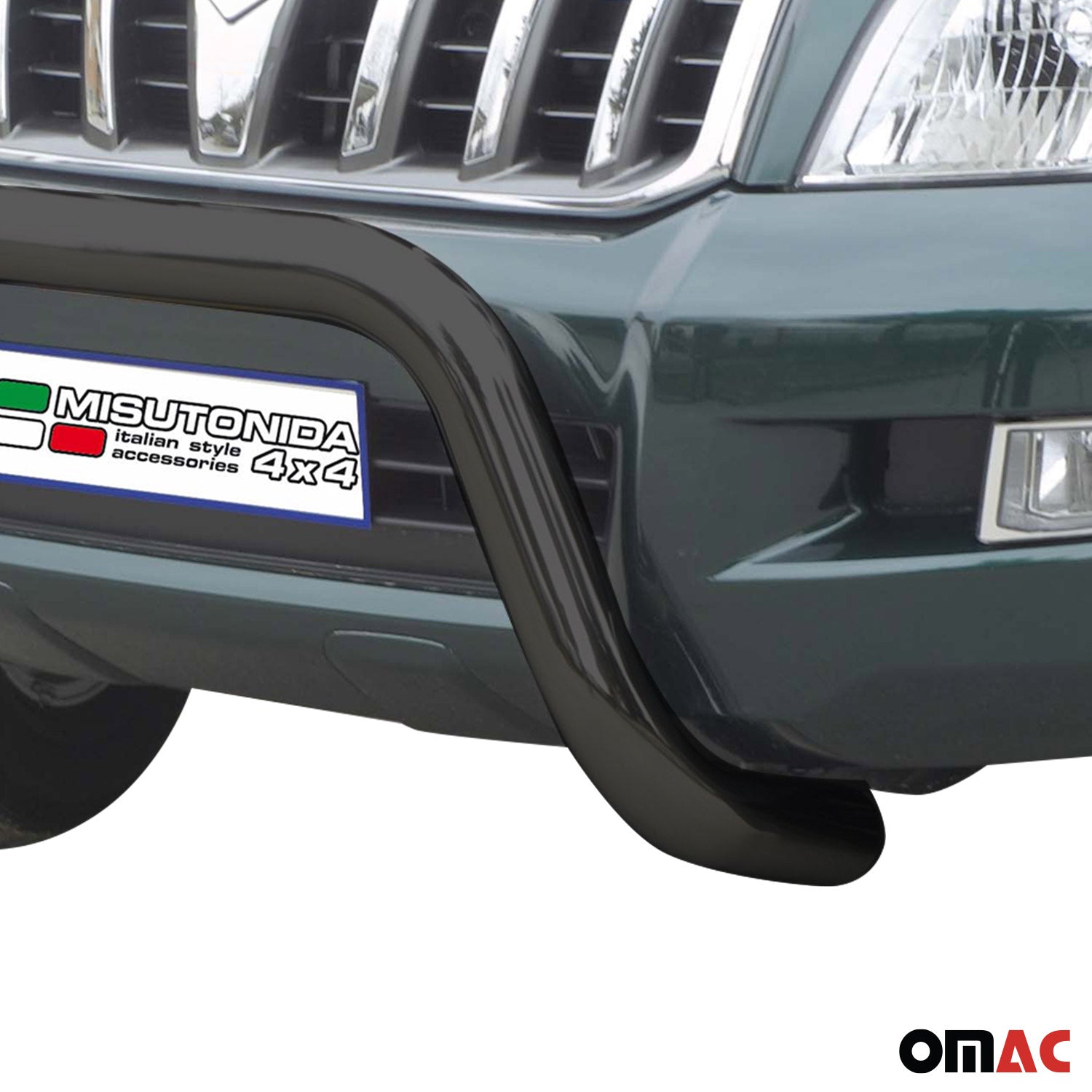 Frontbügel Frontschutzbügel für Toyota Land Cruiser KDJ120 2003-2008 ø76 Schwarz