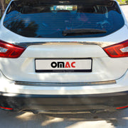 Ladekantenschutz für Nissan Qashqai J11 2013-2017 Pre-FL Edelstahl Dunkel Chrom