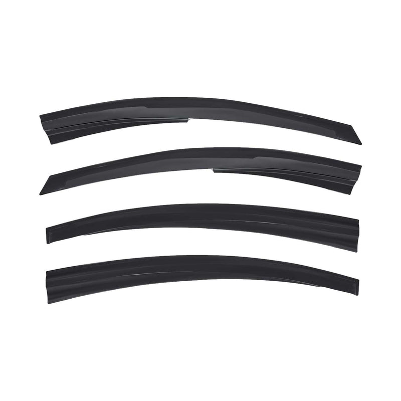 4x Windabweiser Regenabweiser für Chevrolet Cruze 2009-2016 Acryl Dunkel
