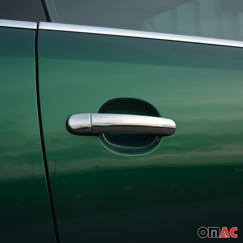 Türgriff Blende Türgriff Abdeckung für VW Eos 2006-2015 Edelstahl Silber 4tlg
