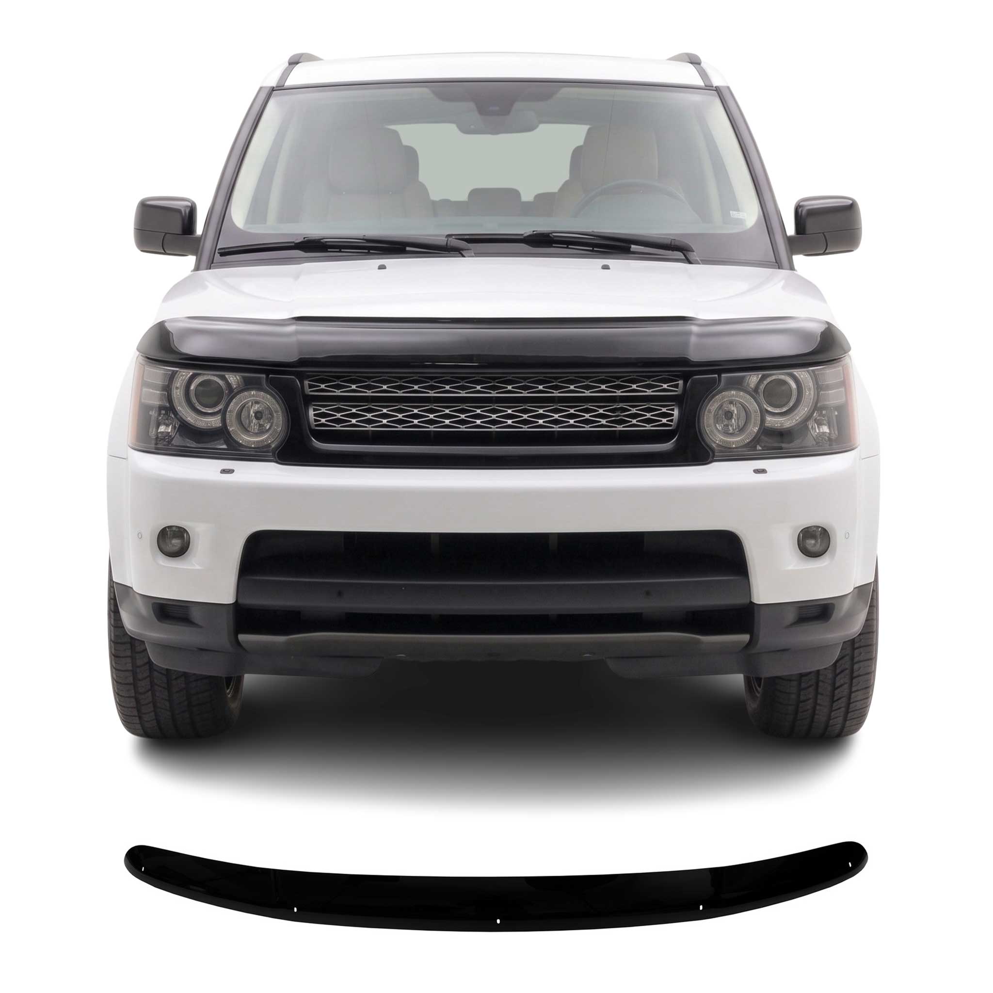 Motorhaube Deflektor Insekten für Land Rover Range Rover Sport 2009-2013 Dunkel