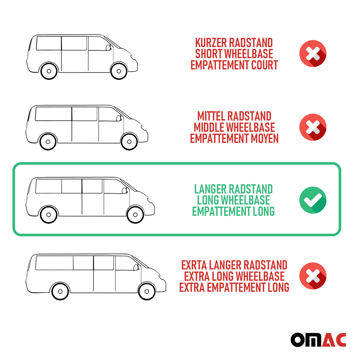 Dachreling + Dachträger für Ford Transit / E-Transit 2015-2026 L3 Alu Schwarz