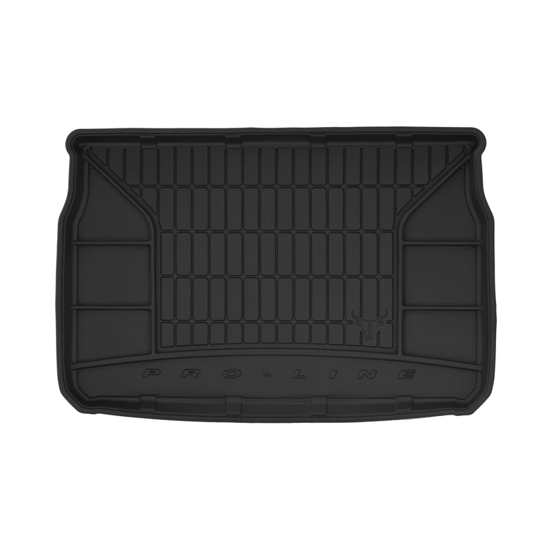 OMAC Gummi Kofferraumwanne für Peugeot 208 2012-2019 ohne Subwoofer Schwarz