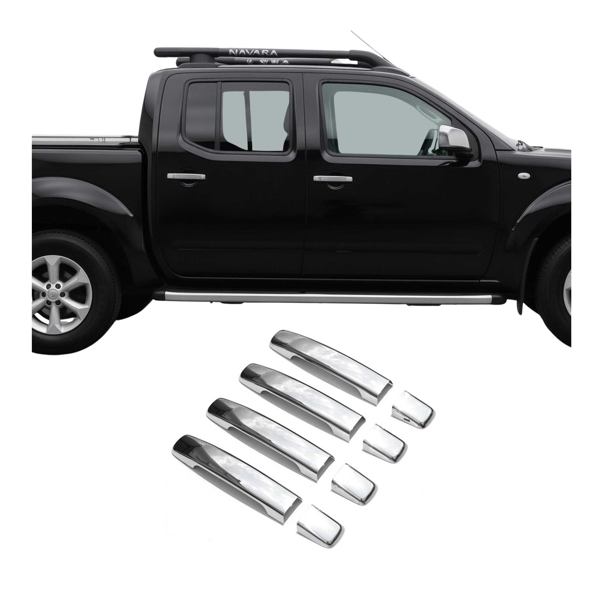 Türgriff Blende Chrom für Suzuki Equator 2006-2012 4-Tür Edelstahl 8x