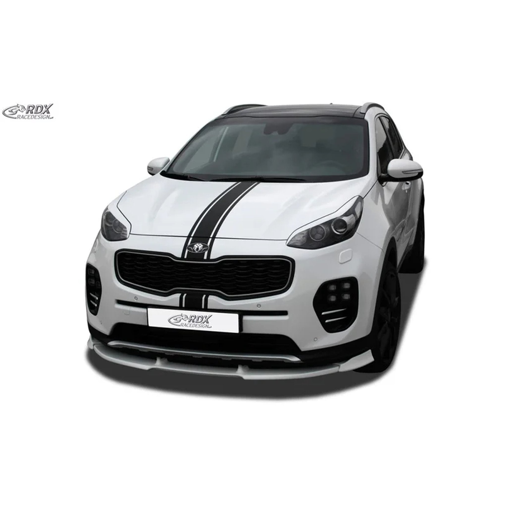 RDX Frontspoiler Vario-X für Kia Sportage QL 2016-2018 Polyurethan TÜV