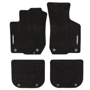 Velours Fußmatten für Audi A3 8L 1996-2003 Autoteppich Automatten Schwarz 4 tlg
