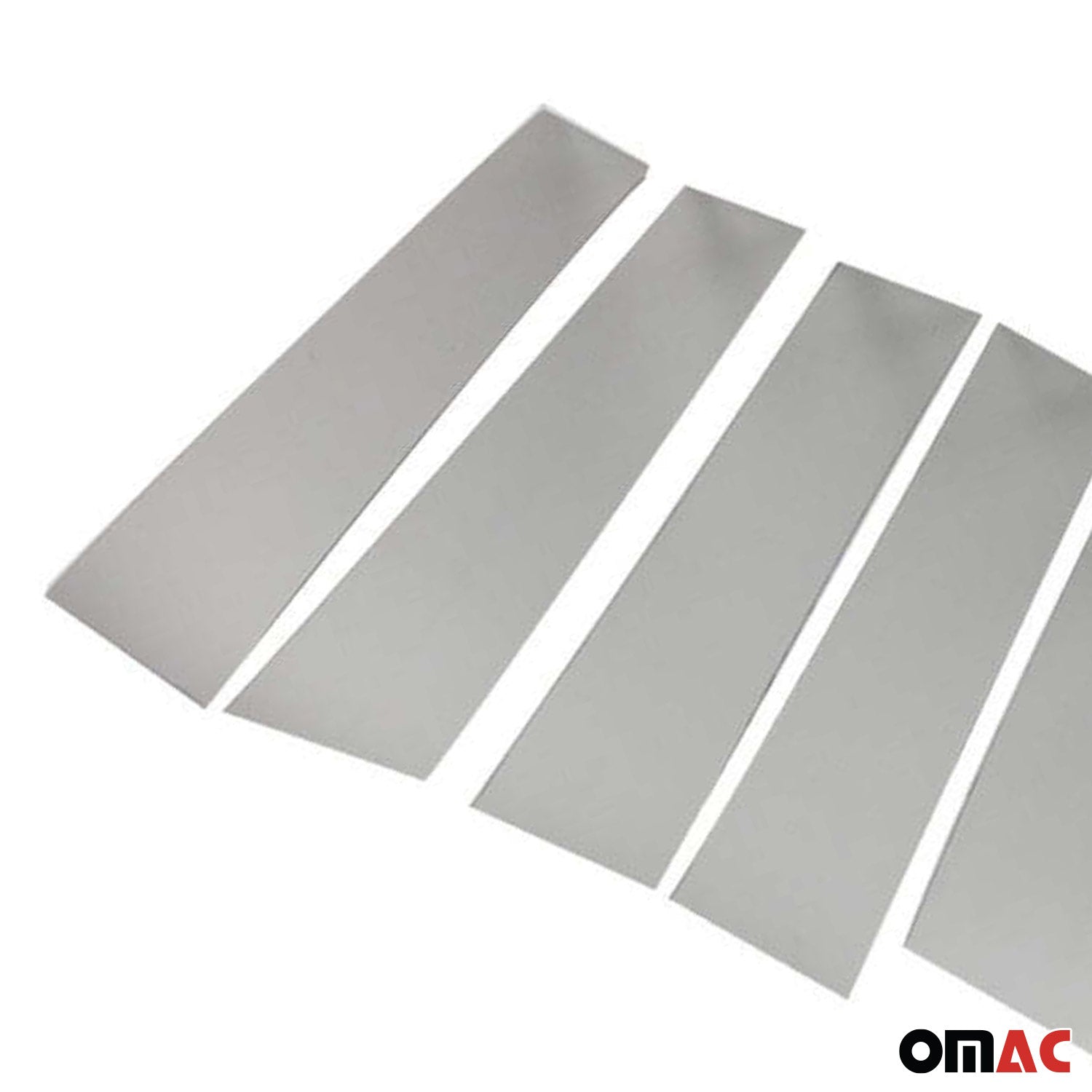 B-Säule Türsäulen Verkleidung für Fiat Doblo 2010-2021 Edelstahl Chrom 8tlg