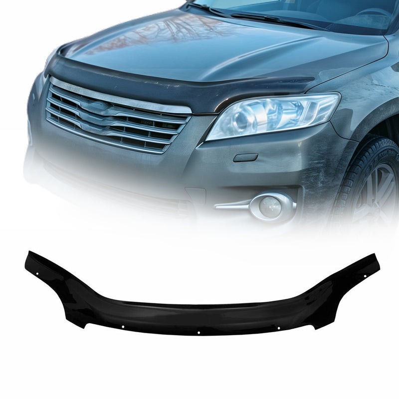 Motorhaube Deflektor Insekten Steinschlagschutz für Toyota RAV4 2010-2014 Dunkel