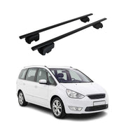 Dachträger Grundträger für Ford Galaxy II 2006-2015 Stahl Schwarz 2tlg