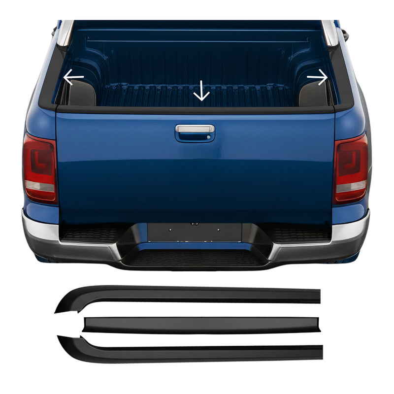 Gepäck Kofferraumschutz Schutzleiste für VW Amarok 2010-2023 Doppelkabine
