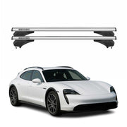 Menabo Dachträger für Porsche Taycan Sport Turismo 2019-2026 Aluminium Silber 2x