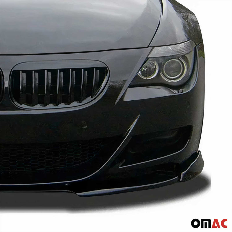 2004-2010 BMW 6er E63 Frontspoiler Vario-X TUV PU Schwarz