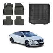 OMAC Fußmatten & Kofferraumwanne Set für Renault Talisman Grandtour 2015-2022