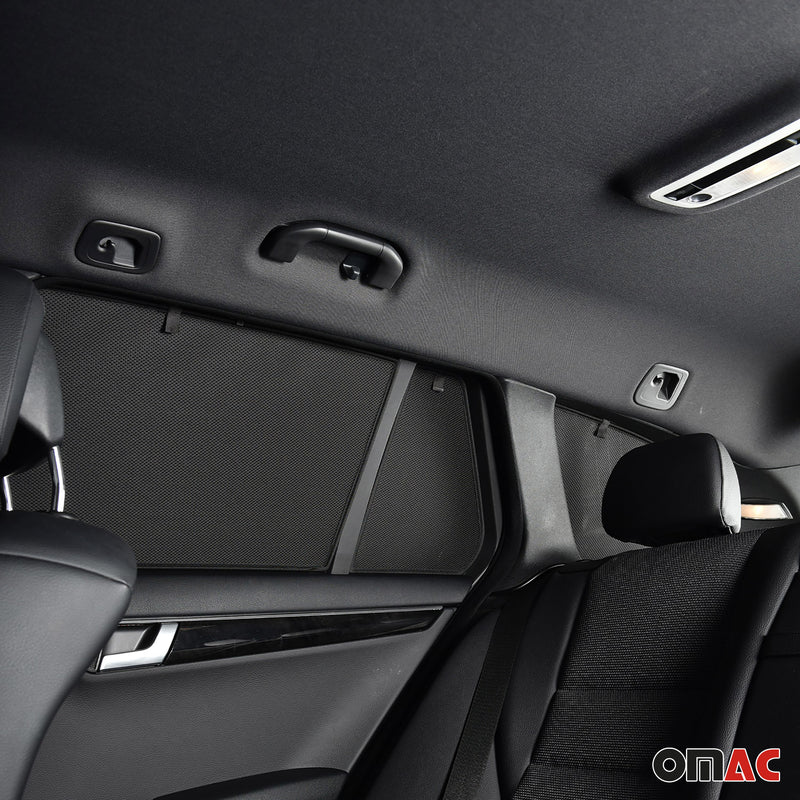Sonnenschutz Blenden für Mercedes C Klasse S204 2007-2014 hintere Türen 4tlg
