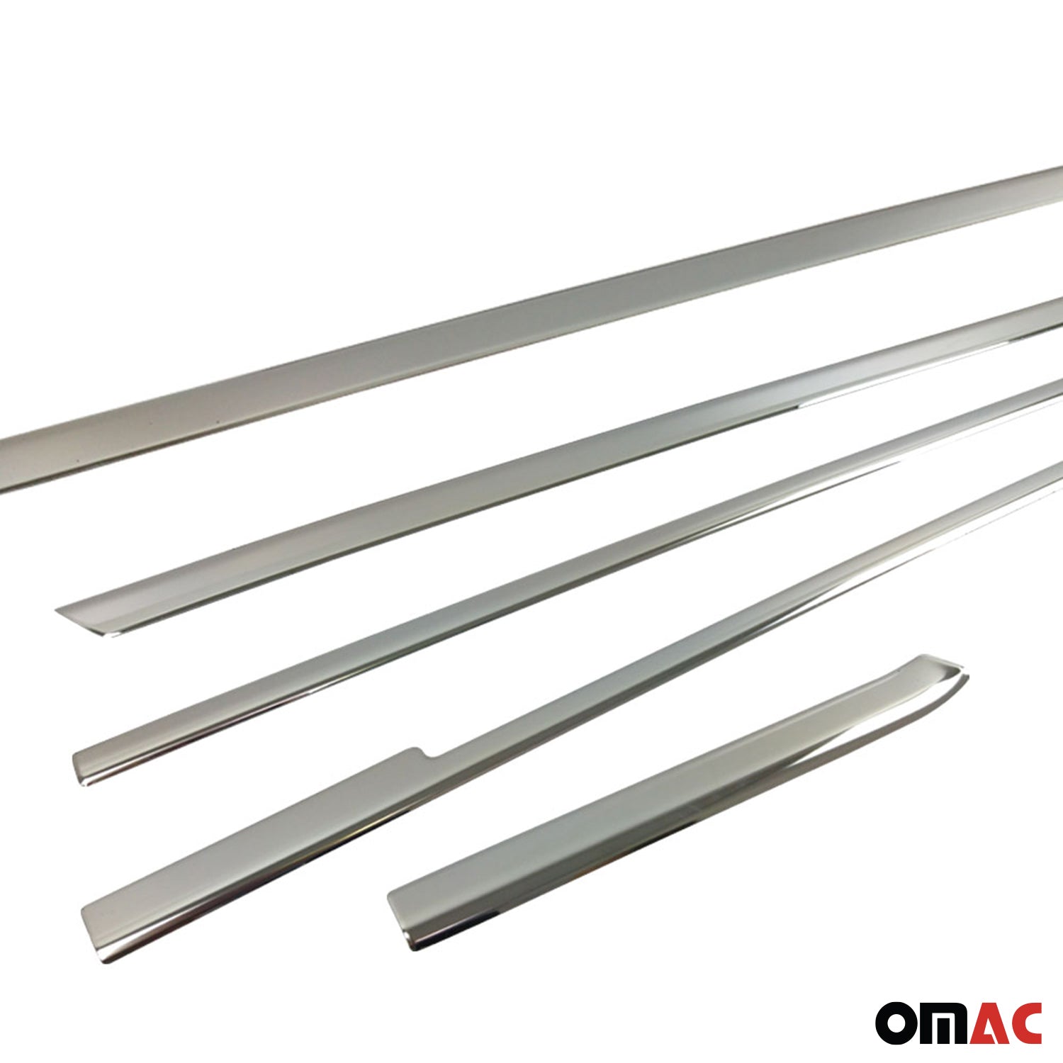 Fensterleisten Zierleisten für Mercedes Klasse W447 L2 2014-2026 Untere Chrom 8x