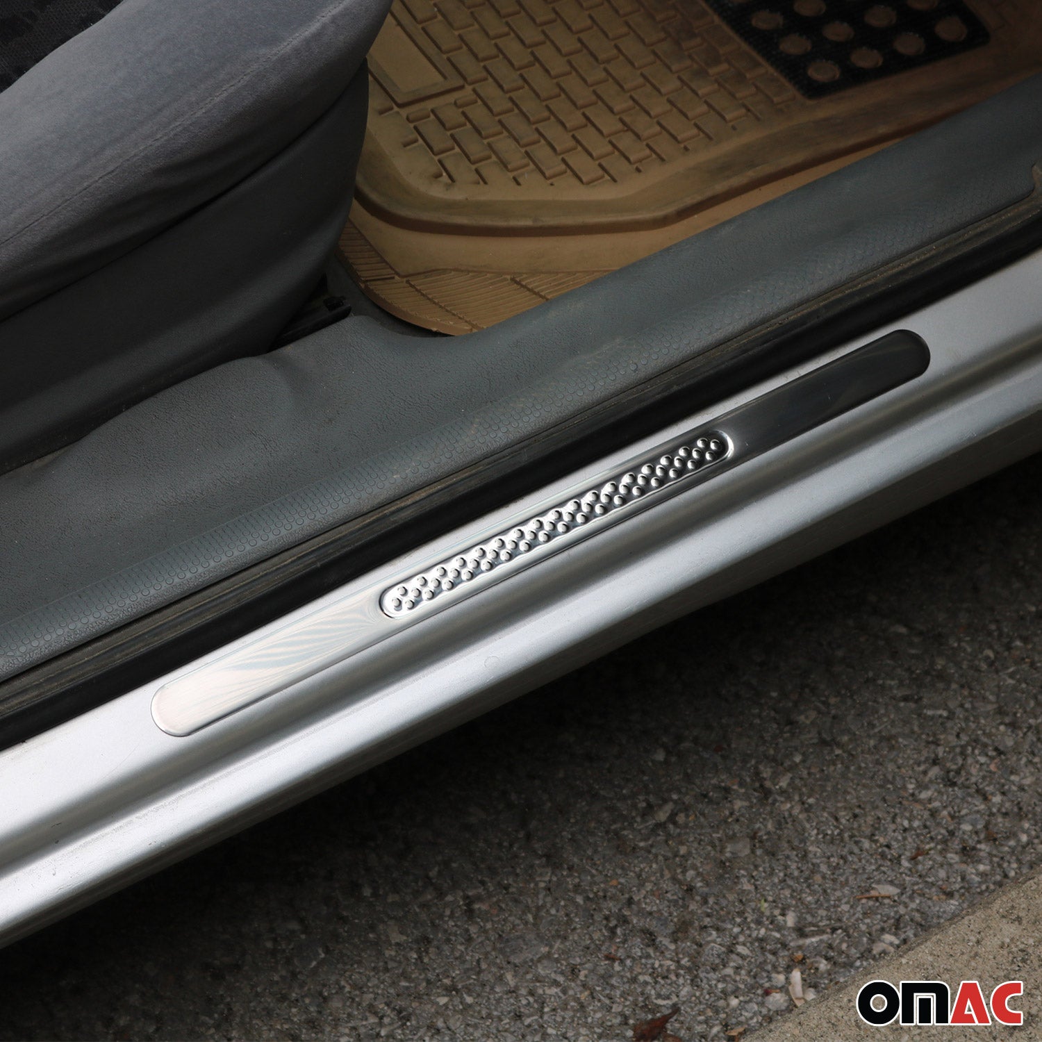 Einstiegsleisten Türschweller für Fiat Grande Punto 2005-2009 Edelstahl 4x
