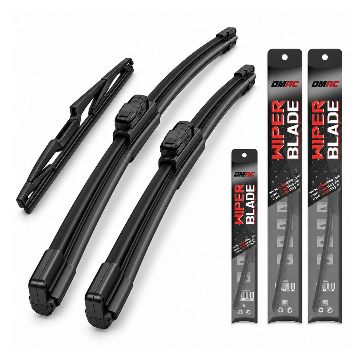 Scheibenwischer Vorne + Hinten Set für Jaguar F-Pace 2016-2022