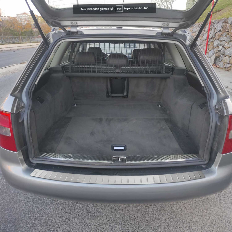 Ladekantenschutz Stoßstangenschutz für Audi A6 Avant 4B 1997-05 Chrom Gebürstet