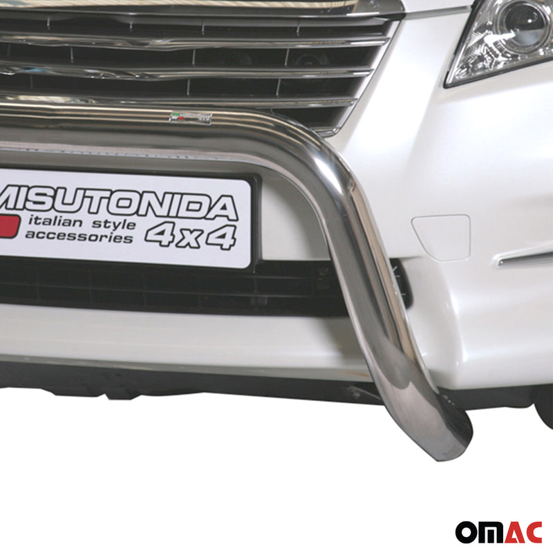 Frontbügel Frontschutzbügel für Toyota RAV4 XA30 2010-2012 ø76mm Stahl Silber