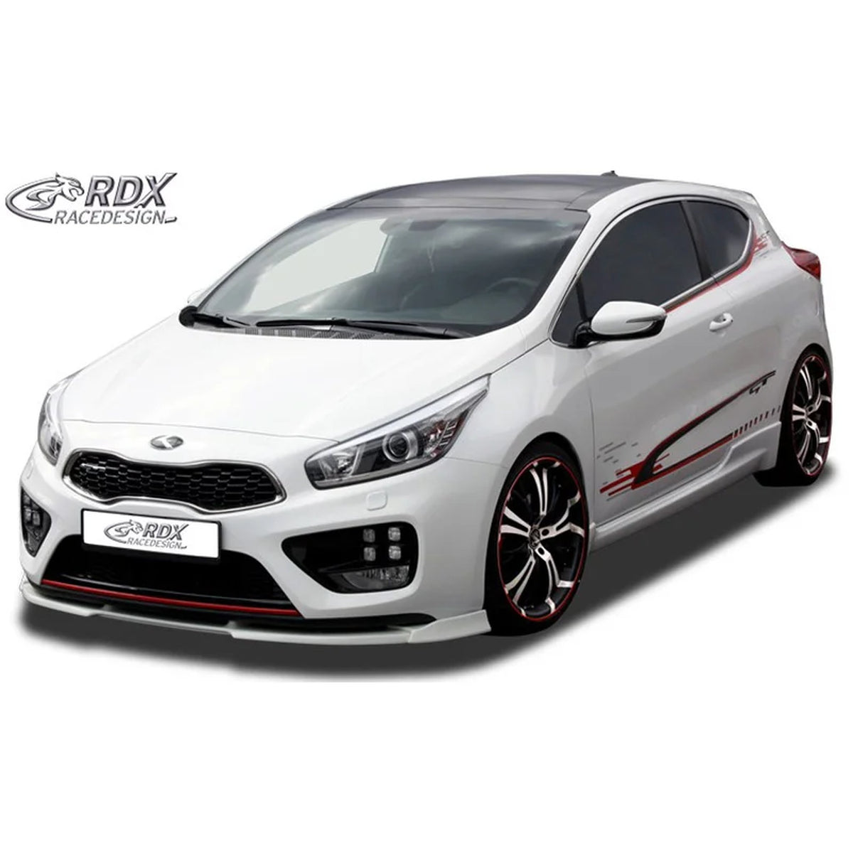 RDX Frontspoiler Vario-X für Kia Ceed GT & Pro Ceed GT Typ JD 2012-2018