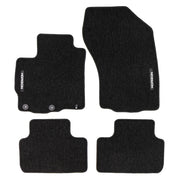 Velours Fußmatten für Mitsubishi ASX I 2010-2022 Autoteppich Schwarz 4 teile