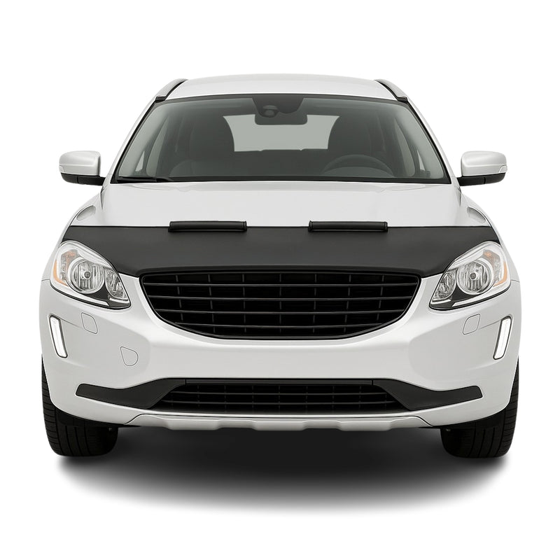 Haubenbra Steinschlagschutz Bonnet Bra für Volvo XC60 2010-2017 Schwarz Halb