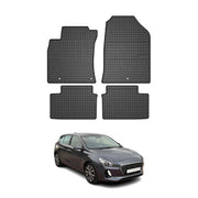 OMAC Gummi Fußmatten für Hyundai i30 2017-2026 Automatten Gummi Schwarz 4tlg