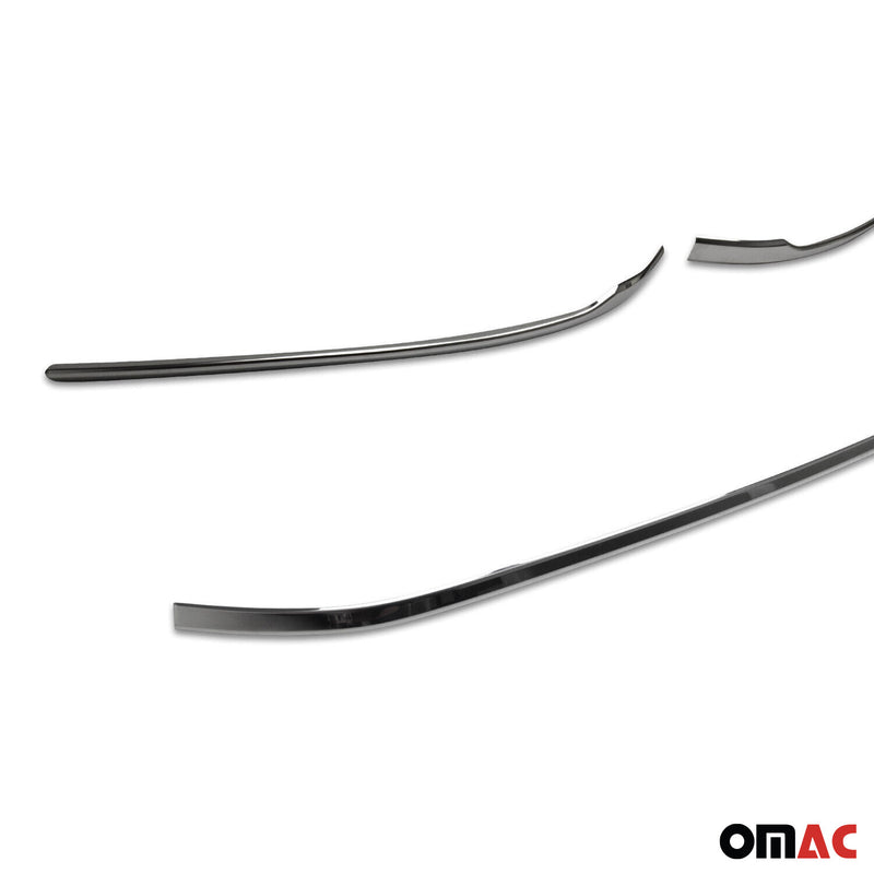 Kofferraumleiste Heckklappe Leiste für VW Passat 2014-2019 Edelstahl Dunkel 3tlg