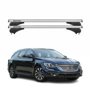 Menabo Dachträger für Renault Talisman Sporter 2016-2022 Aluminium Silber 2 tlg
