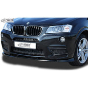 RDX Frontspoiler Vario-X für BMW X3 F25 M-Technik 2010-2014 Polyurethan TÜV
