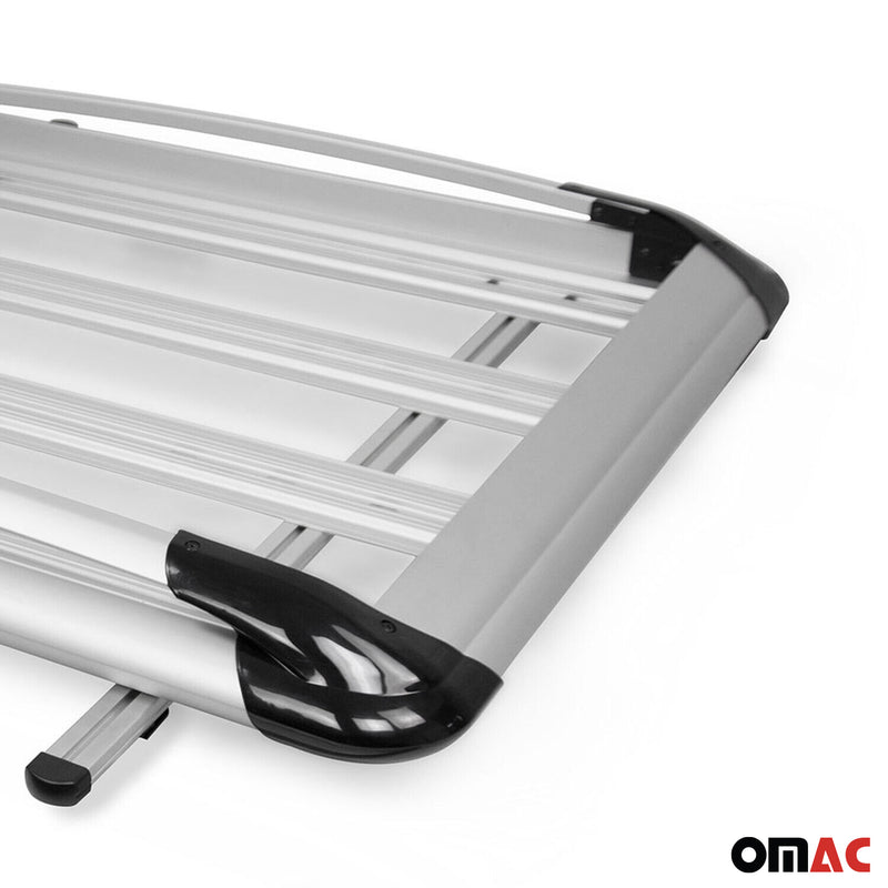 Dachträger + Dachkorb Satz für Skoda Octavia 1998-2004 Aluminium Silber 3tlg
