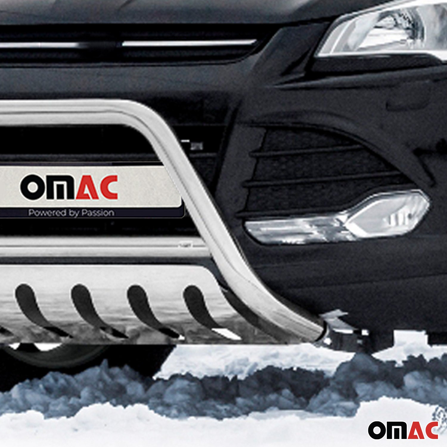 Frontbügel Frontschutzbügel für Ford Kuga 2012-2017 mit ABE Edelstahl Silber