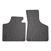Fußmatten Gummimatten für Audi A3 8P HB RS3 A3 Sportback 2003-2013 Schwarz 2 tlg