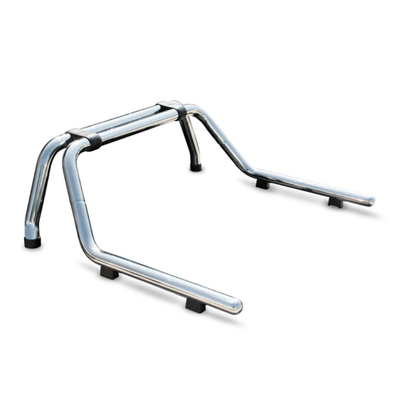 Überrollbügel Rollbar für Ford Ranger 2006-2011 Gefärbten Stahl Ø76 Silber