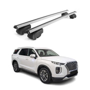 Dachträger Dachgepäckträger für Hyundai Palisade I 2020-2025 ABE Alu Grau 2x