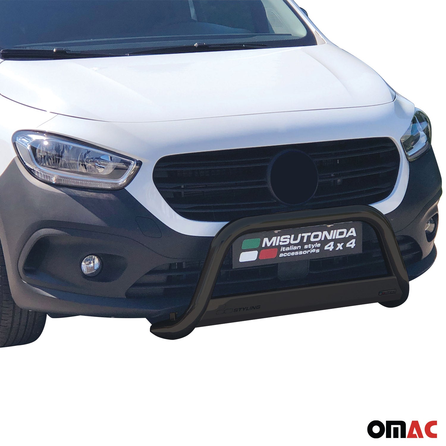 Frontbügel Frontschutzbügel für Mercedes Citan L2 2021-2026 ø63mm Stahl Schwarz