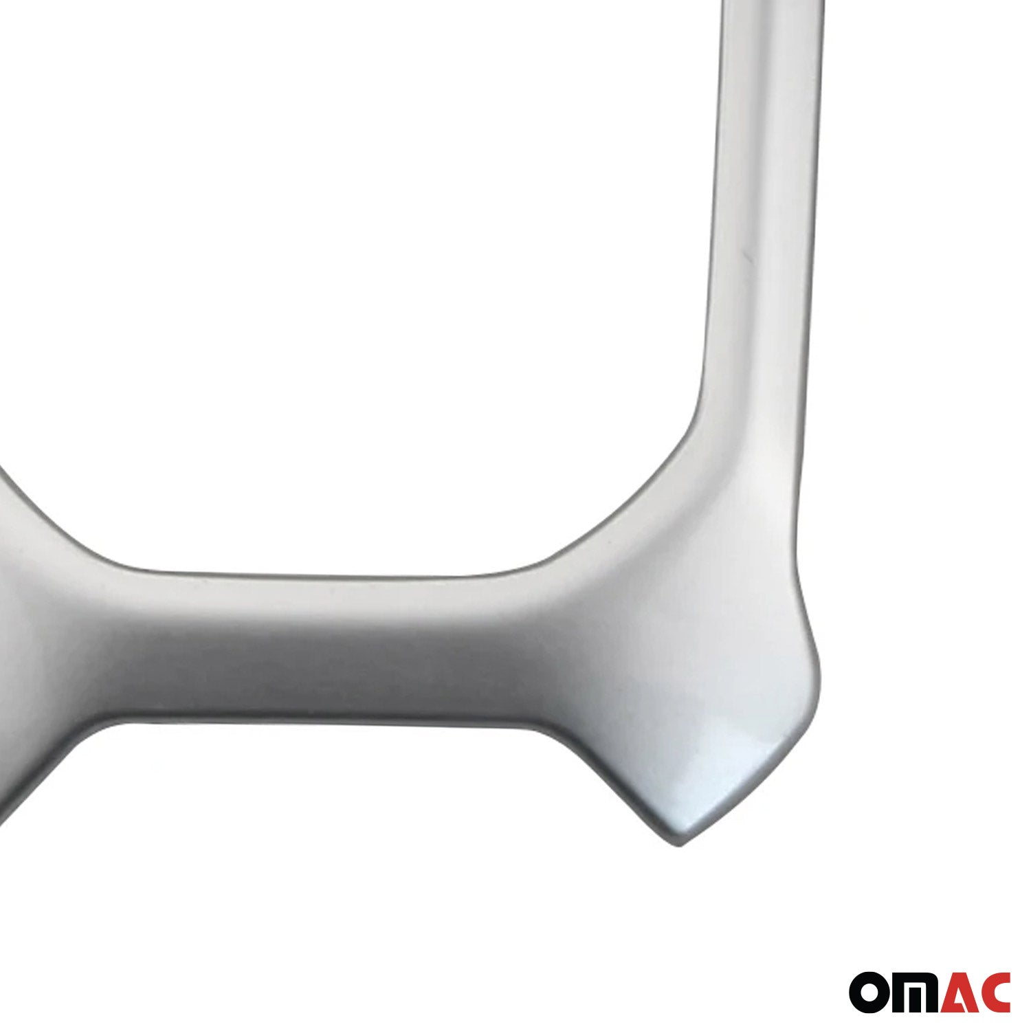 Schaltknauf Rahmen für Jeep Renegade 2014-2024 Chrom ABS Silber 1tlg
