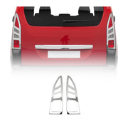 Rücklicht Leisten Heckleuchte für Citroen Berlingo 2008-2012 Pre-FL Edelstahl 2x