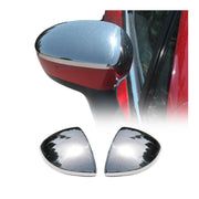 Spiegelkappen Spiegelabdeckung für Fiat Linea 2007-2020 Edelstahl Chrom 2tlg