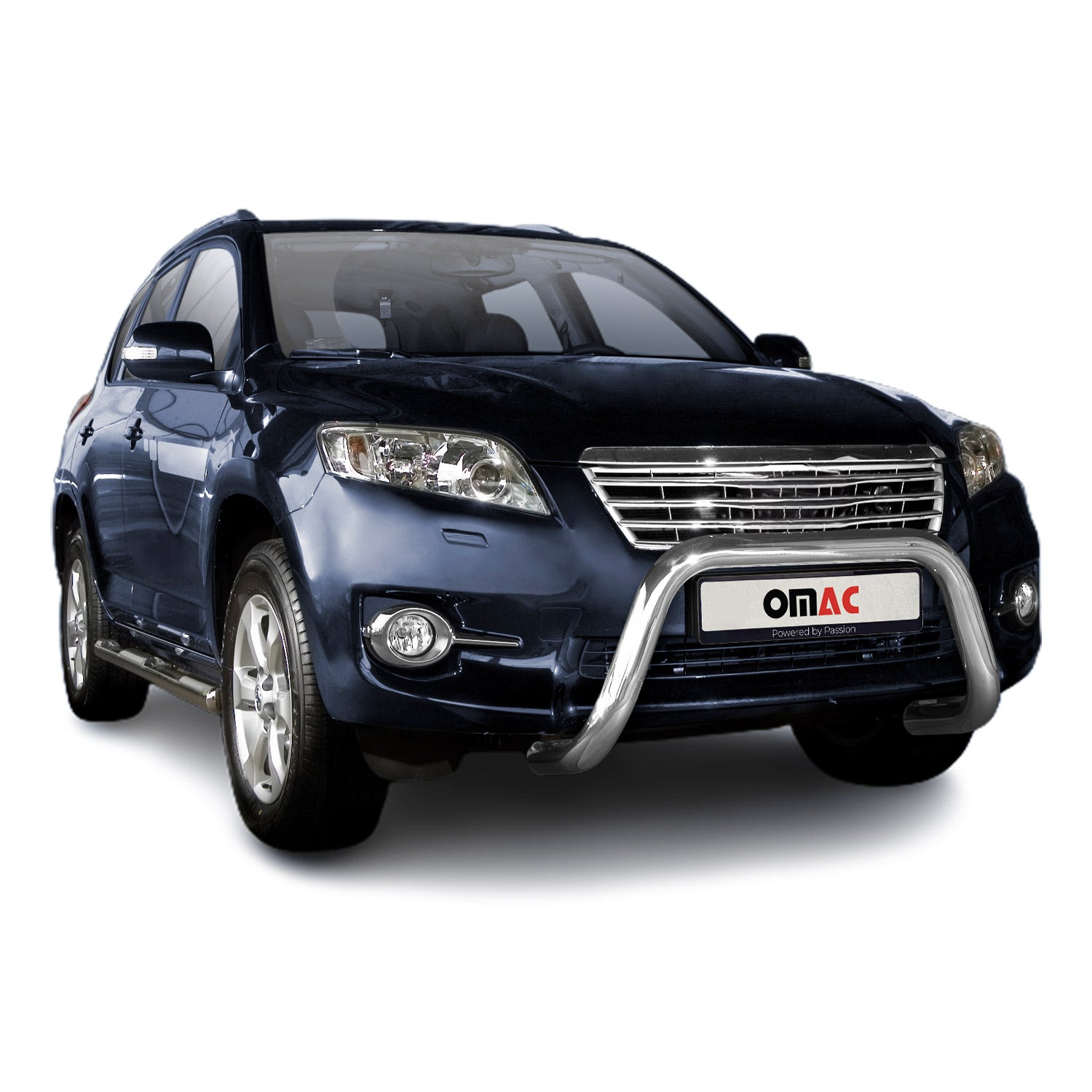 Stahl Frontbügel Frontschutzbügel für Toyota RAV4 2010-2013 mit ABE Silber