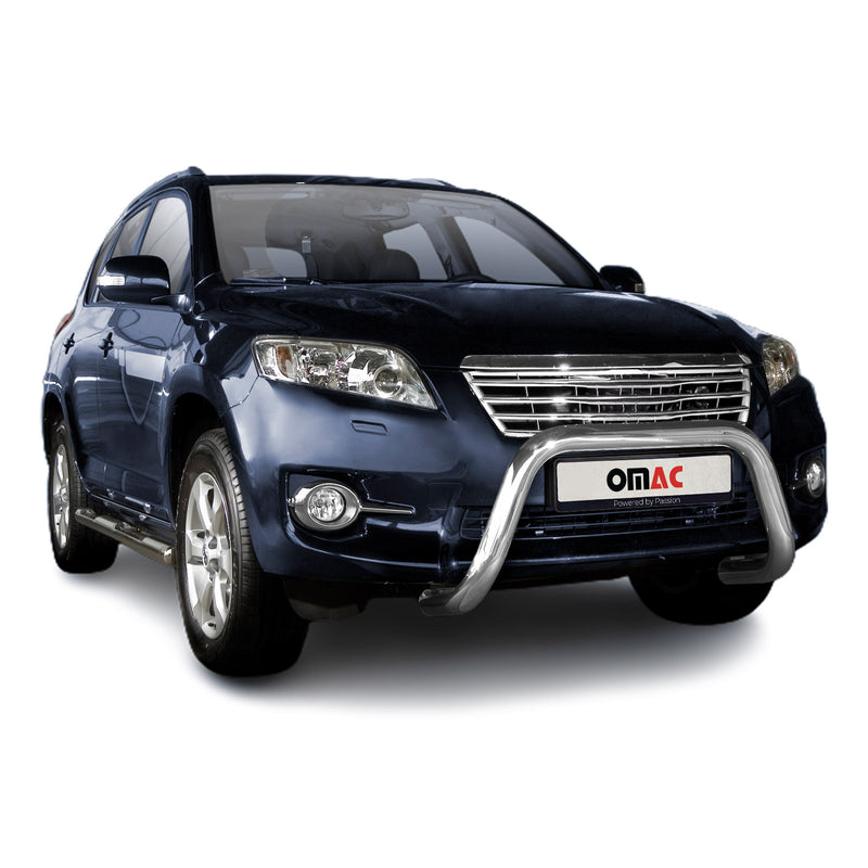 Stahl Frontbügel Frontschutzbügel für Toyota RAV4 2010-2013 mit ABE Silber