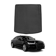 Kofferraummatte Kofferraumwanne für Audi A6 Limo C7 2011-2018 Gummi TPE